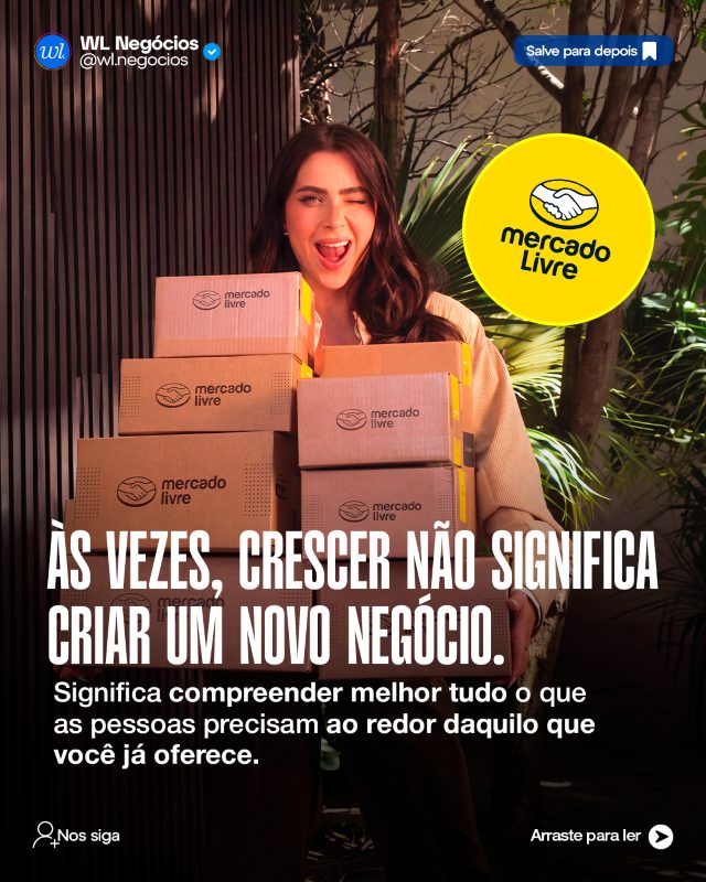 Carrossel sobre o Mercado Livre